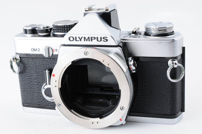 [Near MINT] Olympus OM-2 Silver 35mm Film Camera G.Zuiko 50mm f/1.4 Lens #358