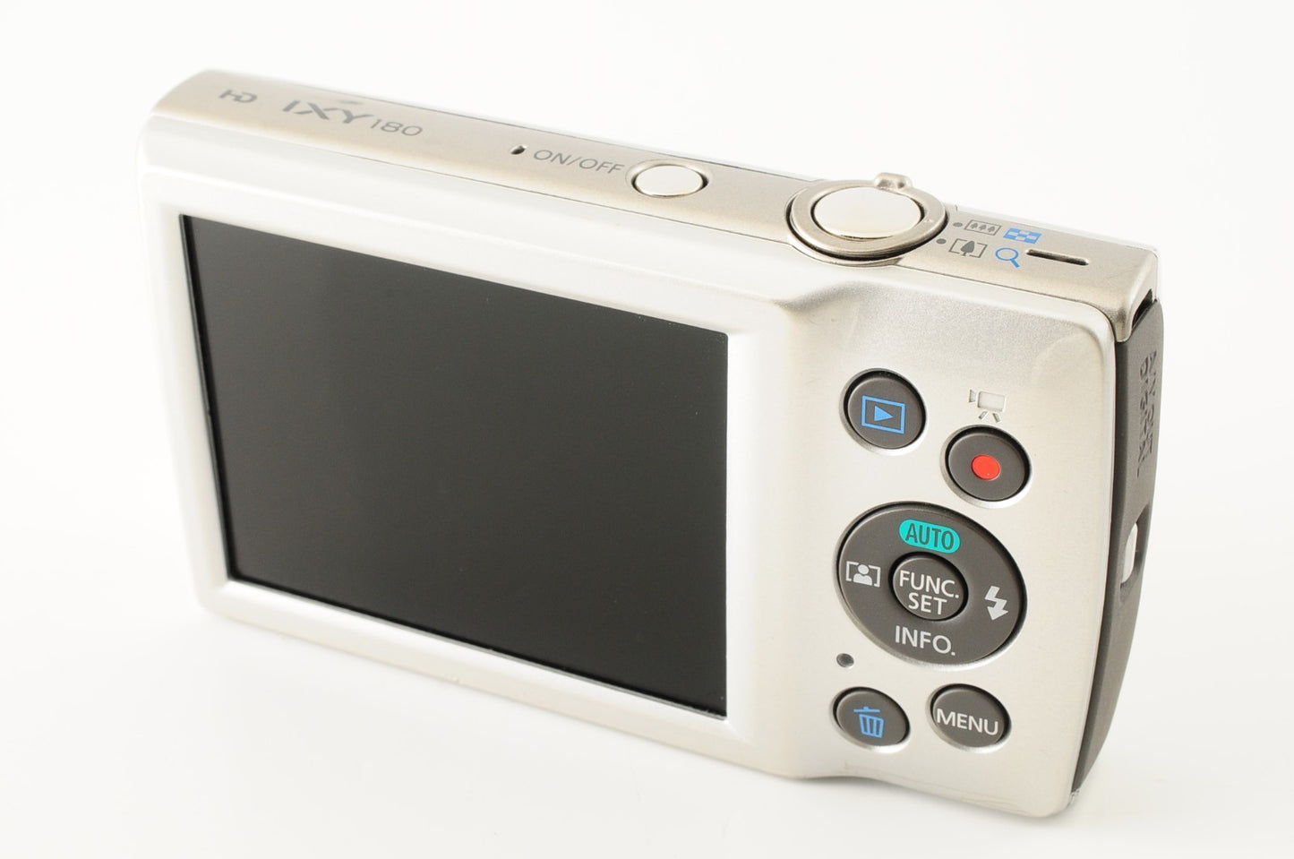 [Near MINT] Canon IXY 180 Silver PowerShot ELPH 180 Digital Camera Japan #202