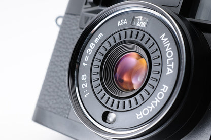 [Excellent] Minolta Hi-Matic AF 35mm Point & Shoot Film Camera From Japan #393