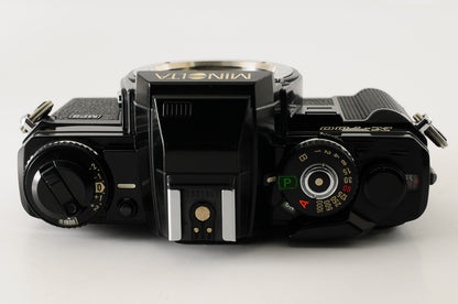 [Excellent] Minolta X-700 Black SLR Film Camera MD Rokkor 50mm f/1.7 Lens #362