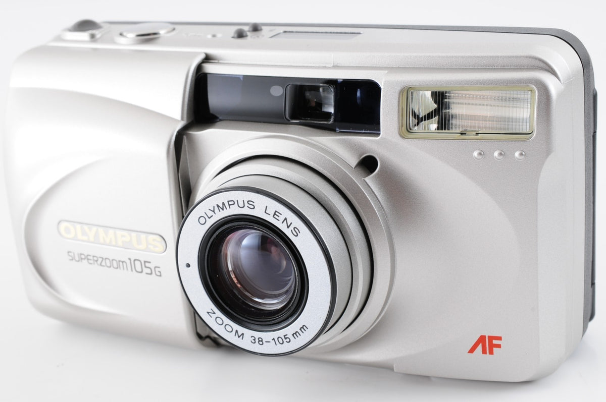 [MINT] Olympus Superzoom 105G 35mm Point & Shoot Film Camera Japan #165
