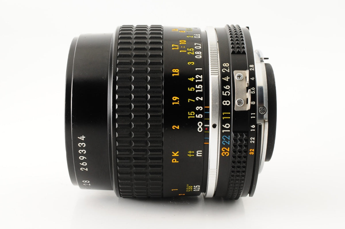 [Near mint] Nikon Ai-S Micro Nikkor 55mm f/2.8 Macro MF Lens F Mount Japan #214