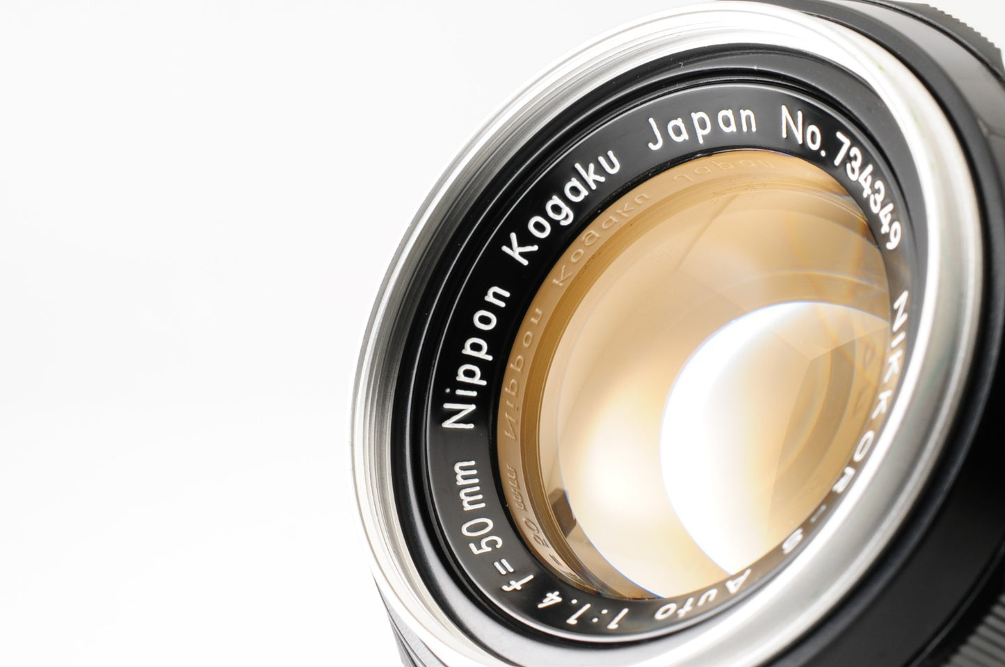 [Excellent] Nikon Nikkor S Auto 50mm F1.4 MF Standard Lens Nikon Lens #387