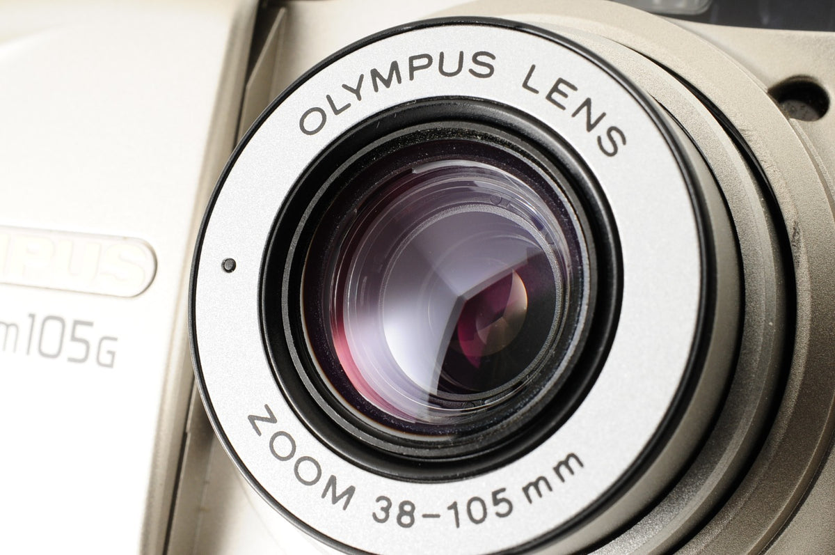 [Excellent] Olympus Superzoom 105G 35mm Point & Shoot Film Camera Japan #399