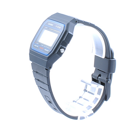 [Brand New] Casio F-91W-1JH Black Light Men's Standard Digital Wristwatch