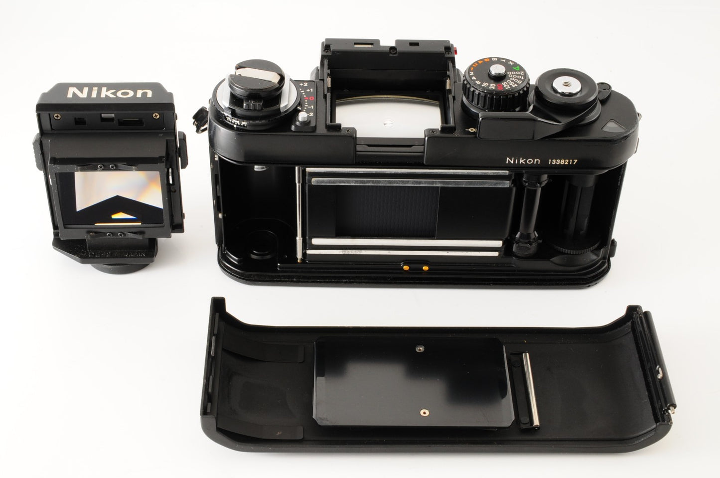 [Excellent] Nikon F3 Eye Level SLR 35mm Film Camera Body Black from Japan #385
