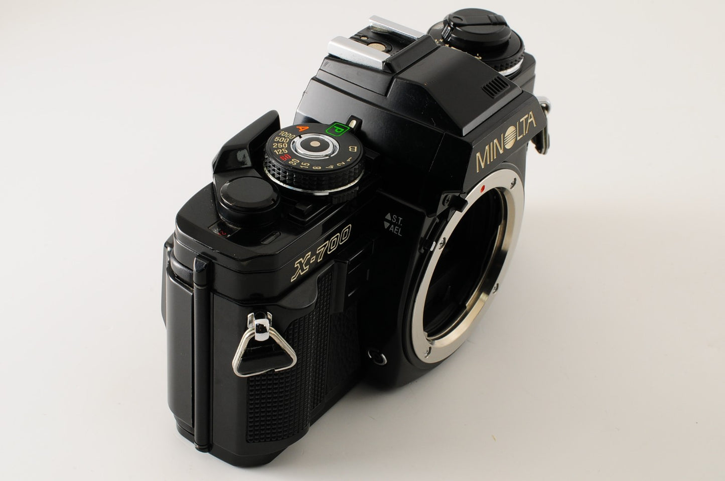 [Excellent] Minolta X-700 Black SLR Film Camera MD Rokkor 50mm f/1.7 Lens #362