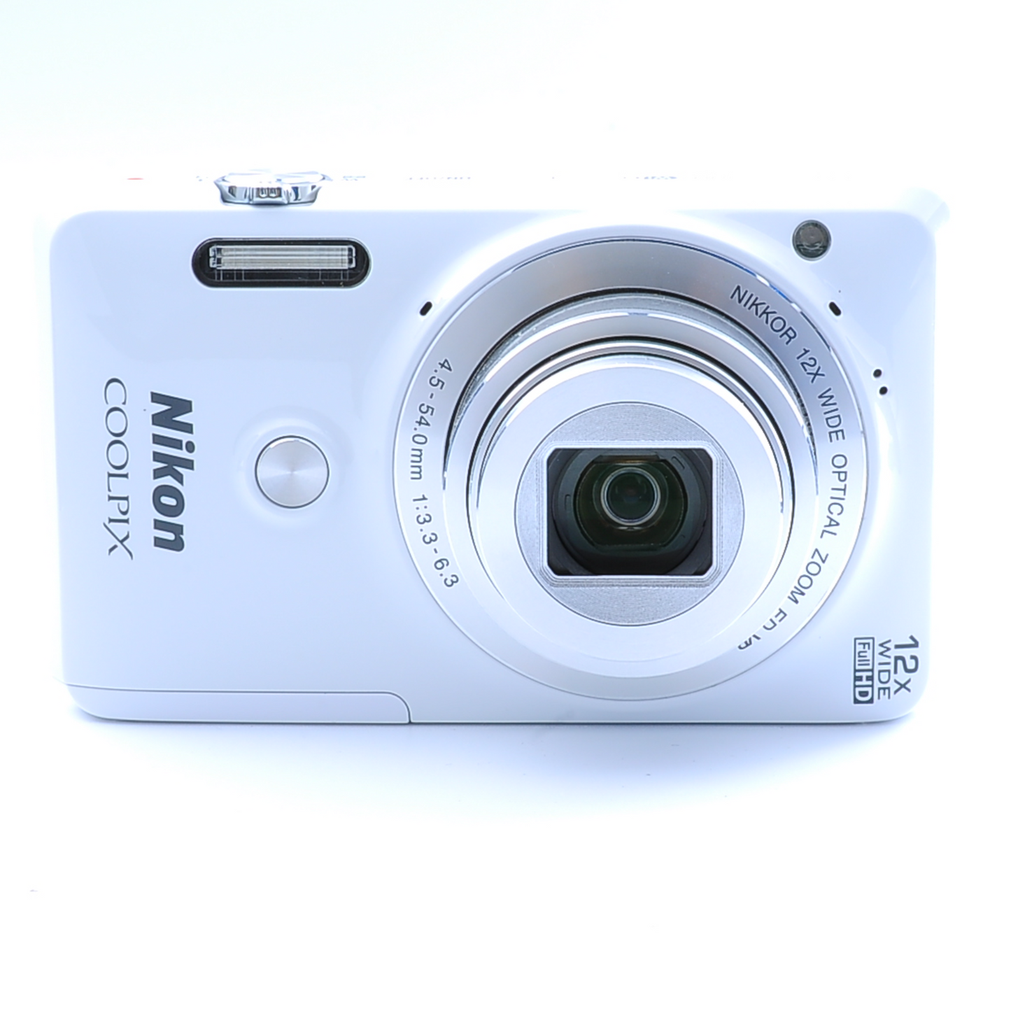 [Near MINT] Nikon CoolPix S6900 16.0MP Digital Camera White From Japan #508020