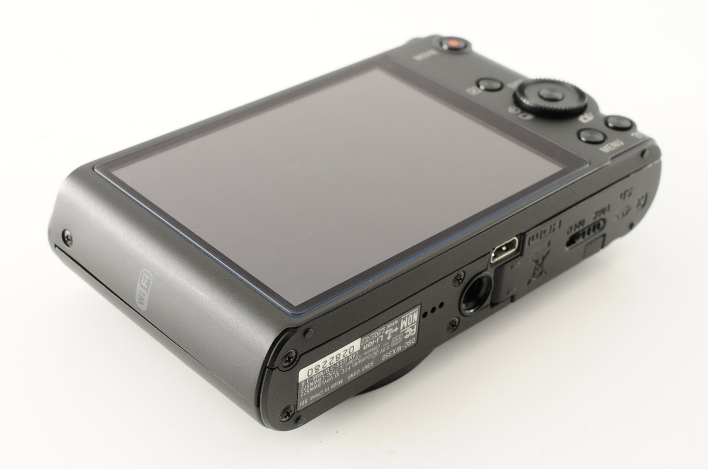 [Near MINT] Sony Cyber-shot DSC-WX350 18.2MP Digital Camera Black Wi-Fi #283
