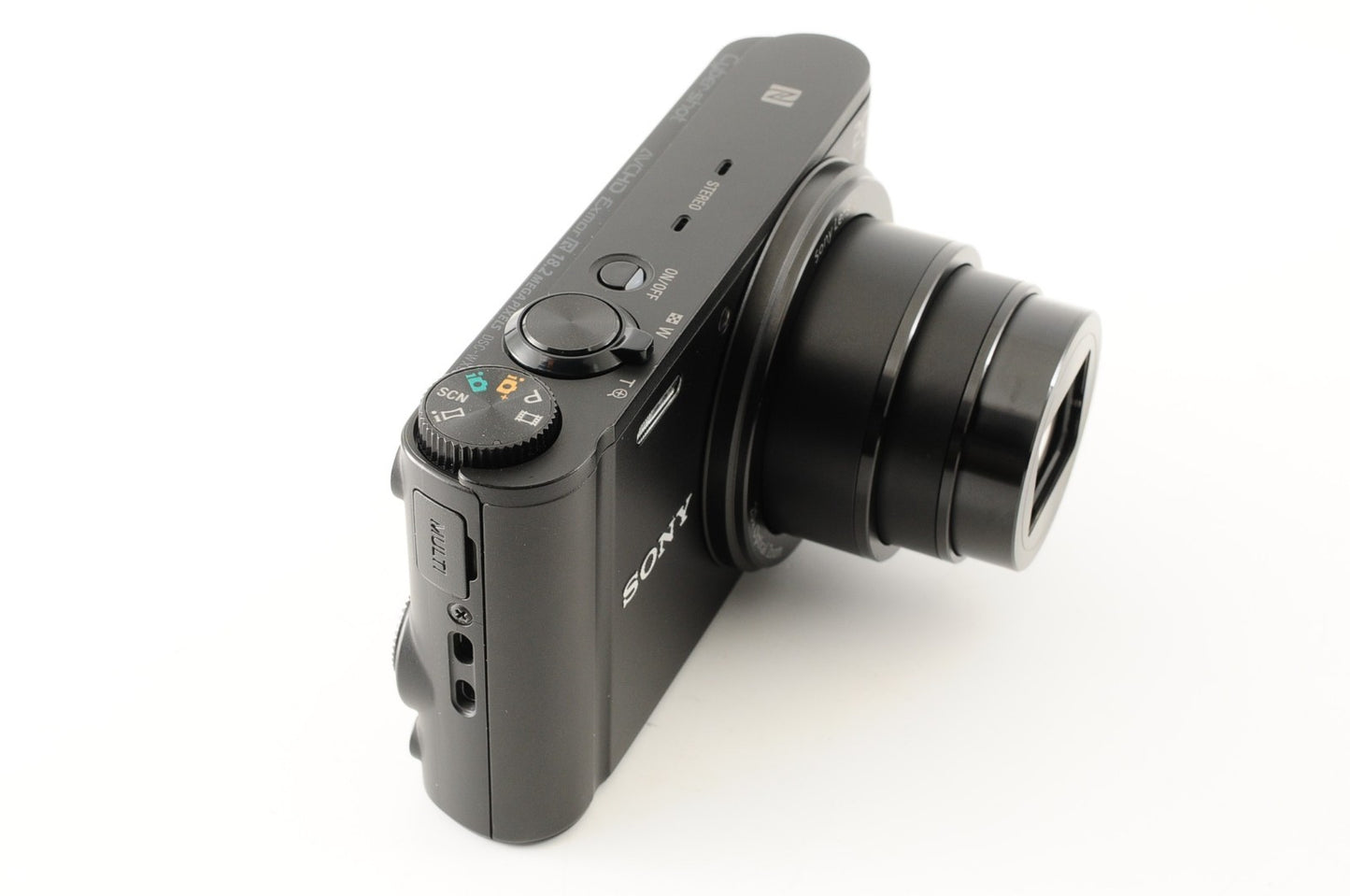 [Near MINT] Sony Cyber-shot DSC-WX350 18.2MP Digital Camera Black Wi-Fi #283