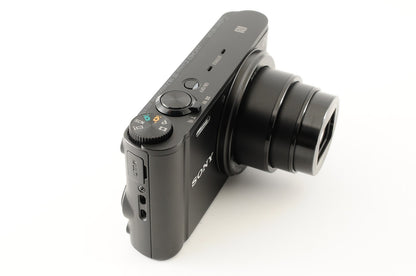 [Near MINT] Sony Cyber-shot DSC-WX350 18.2MP Digital Camera Black Wi-Fi #283