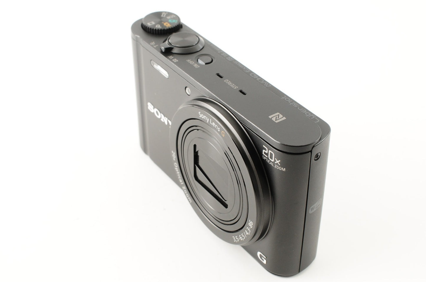 [Near MINT] Sony Cyber-shot DSC-WX350 18.2MP Digital Camera Black Wi-Fi #283